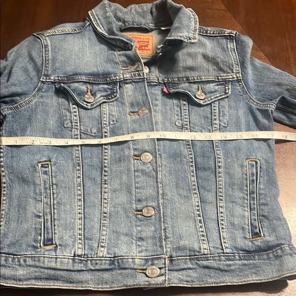 Levi's Blue Denim Jacket for Women - Picture 9 of 11